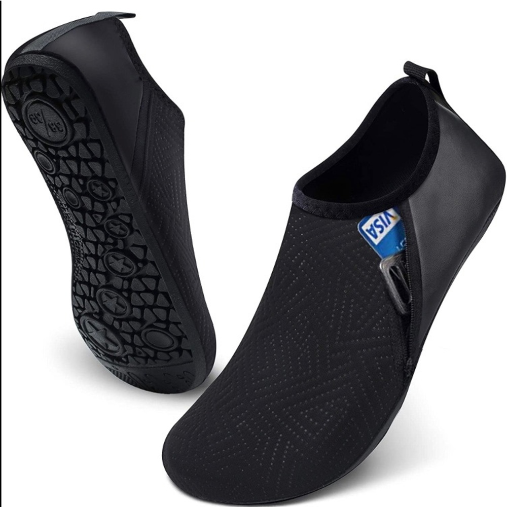 Black Water/Yoga/Workout/Walking Shoes Unisex